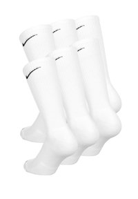 Nike Performance EVERYDAY PLUS PACK 6 - Sportsocken - weissschwarz