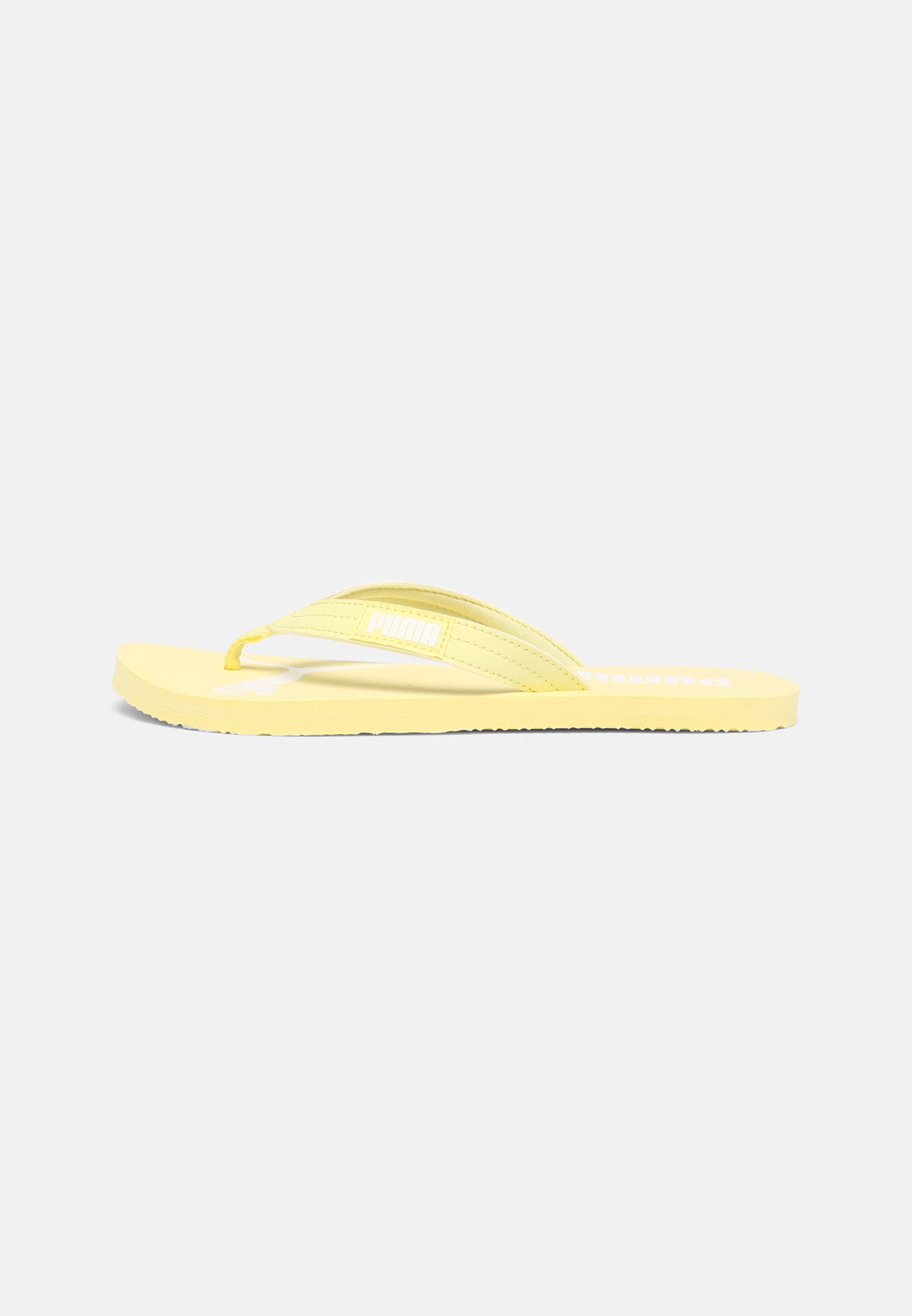 puma flip flops gelb