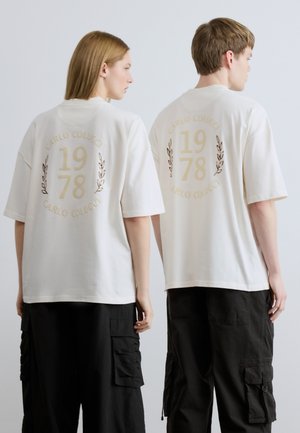 THE CLEAN CAPSULE UNISEX - T-shirt print - off white