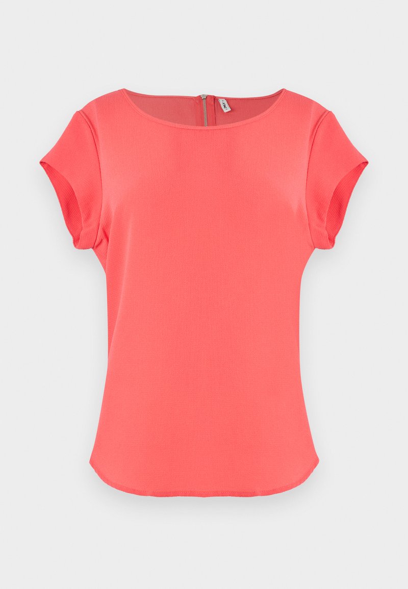 Only T-shirt basic donkerroze Only T-shirt basic donkerroze