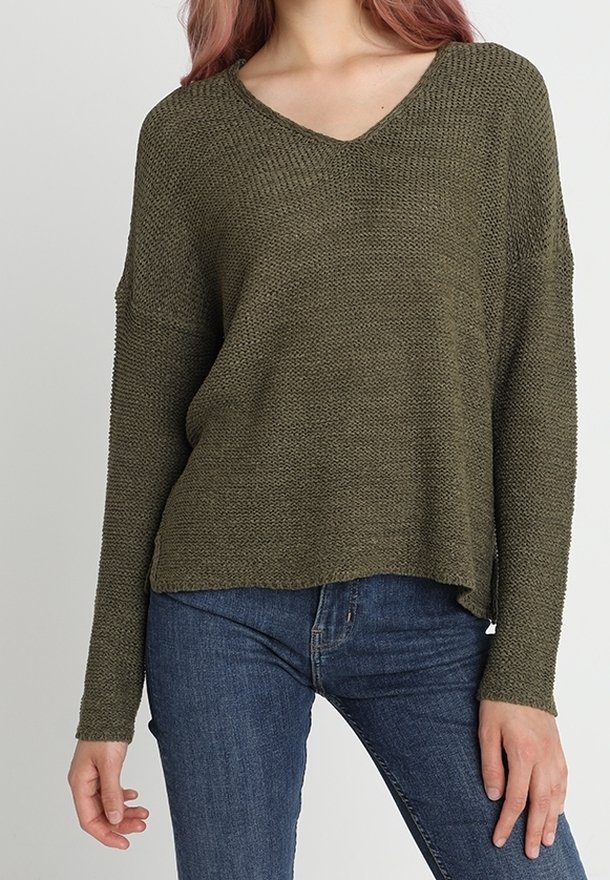 ONLY Damen Strickpullover ONLHAPPIE – Bequemer, Lässiger Pulli Für Herbst & Winter