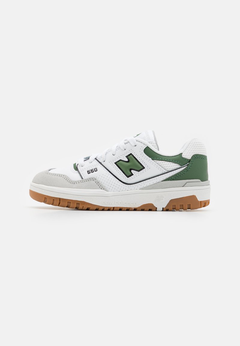 New Balance 550 UNISEX - Matalavartiset tennarit - white/green