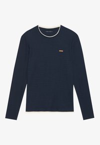 LONG SLEEVED WAFFLE TOP - Majica z dolgimi rokavi - sky captain