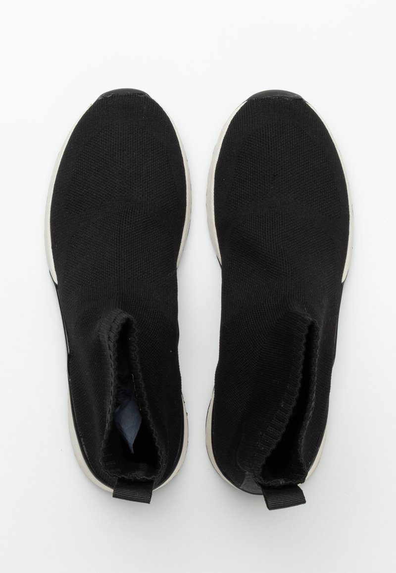 Baskets Montantes Basket Noir Zara Zara Baskets Montantes Black