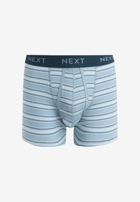Next 4 PACK - Trunks - blue green textured stripe