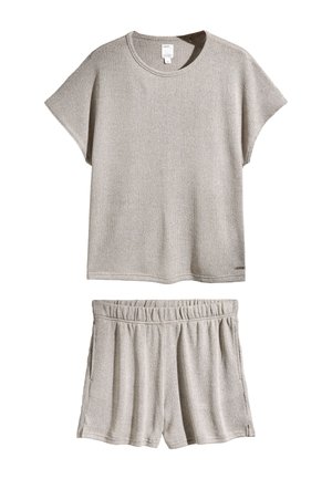 Next, REGULAR FIT - SHORT LOUNGEWEAR SET . - Pyjamas - grey sparkle