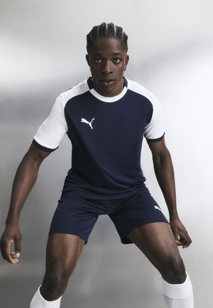 Puma TEAMLIGA MATCHDAY - Αθλητικό μπλουζάκι - navy/white