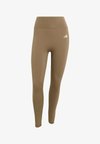 OPTIMÉ ESSENTIALS WORKOUT 7/8 LEGGINGS - Κολάν - khaki six