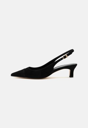 MICHAEL Michael Kors, AMARA TOE CAP SLING - Decolleté - black
