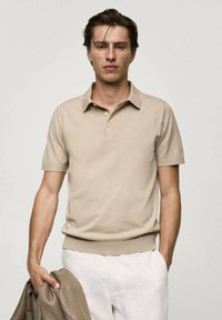 Mango Polokošeľa - beige