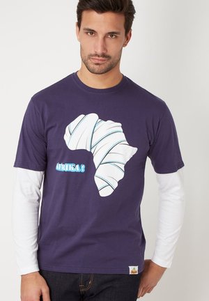 Camiseta de manga larga - azul