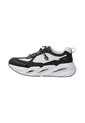 Gisada, GISADA RUNNER BICOLOR HIGH SNEAKERS NEW YORK 15001 SNEAKERS - Sneaker low - black white