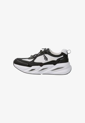 Gisada, GISADA RUNNER BICOLOR HIGH SNEAKERS NEW YORK 15001 SNEAKERS - Sneaker low - black white