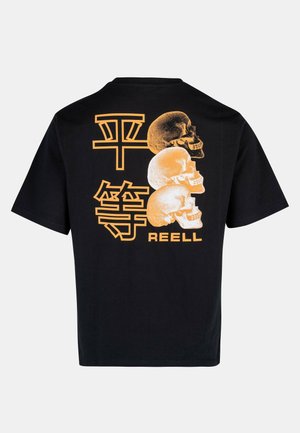 Reell, EQUALI - Print T-shirt - deep black