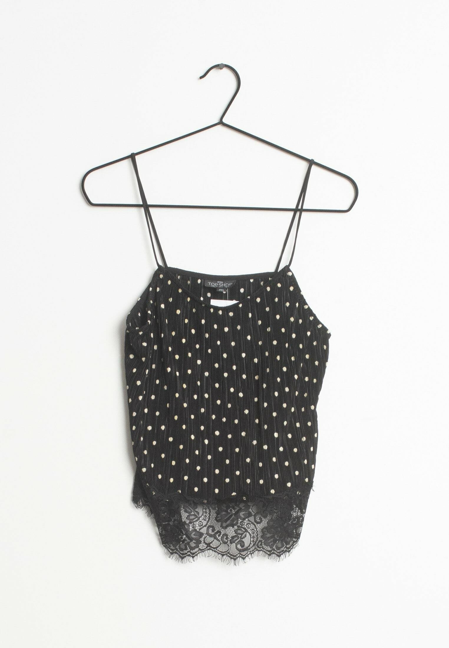 Topshop Petite Top - black/schwarz - (Pre-owned) - Zalando.de