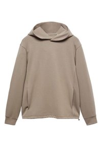 Mango Felpa con cappuccio - beige
