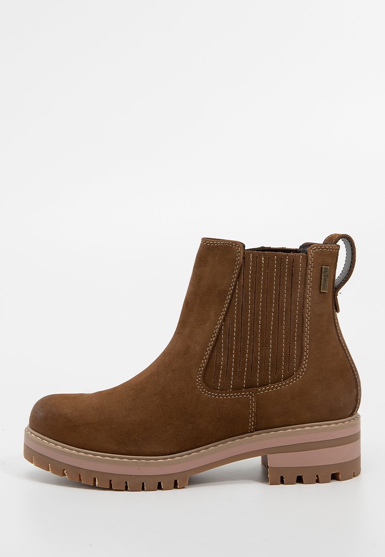 Wrangler Enkellaarsjes met plateauzool bruin
