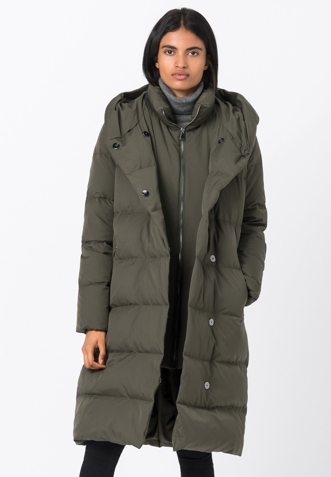 Jacket Hallhuber Mantel Kapuze Hallhuber Daunen Hallhuber