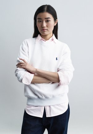 CREW NECK - Sweatshirt - white