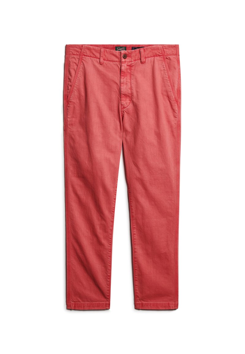 Superdry & Co Chino koraalrood