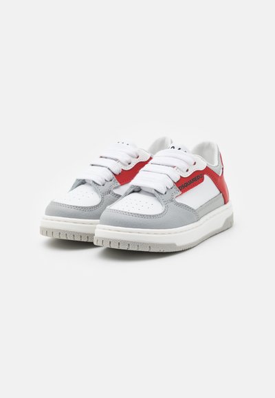 Dsquared2 UNISEX - Baskets basses - white/pearl/red