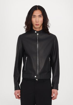 Roberto Cavalli CLASSIC BIKER - Kožnata jakna - black