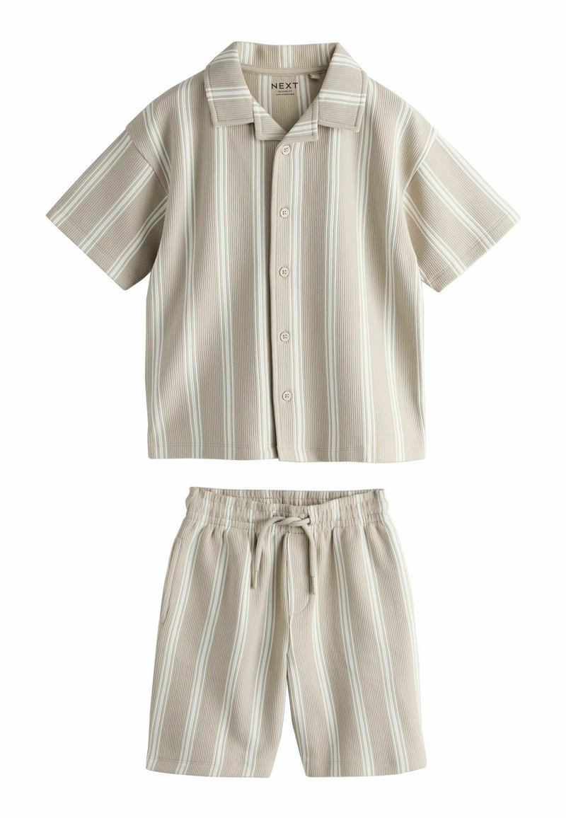 Next REGULAR FIT - REVERE BUTTON THROUGH SHIRT AND SHORTS SET ...