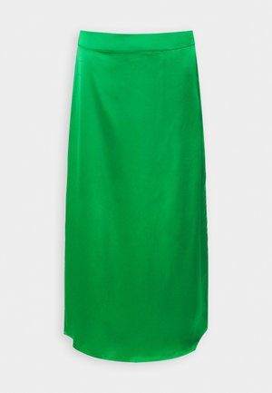 Object OBJNAYA MIDI SKIRT - Fustă în formă de A - fern green