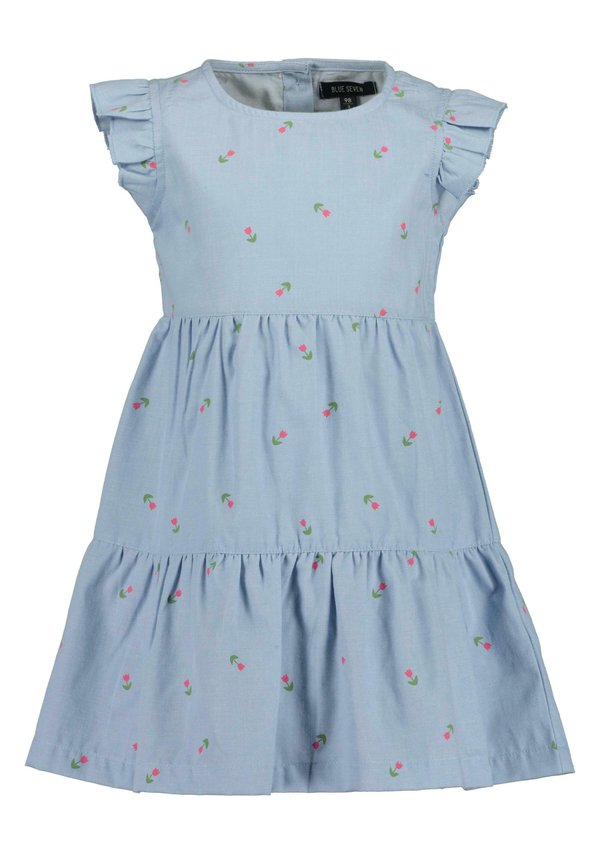 SUMMER VIBES - Freizeitkleid - jeansblau