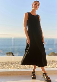 Next SLEEVELESS TALL - REGULAR FIT - Trikotaažkleit - black