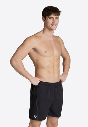 Arena, FUNDAMENTALS LOGO BOXER R - Shorts da mare - black white