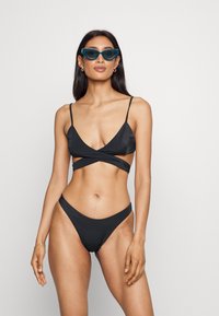 Weekday AVA HIGHCUT SWIM BOTTOM - Cuecas de biquíni - black