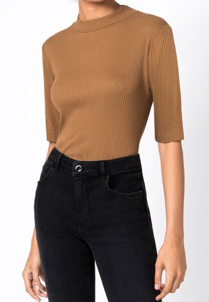 T-shirt - bas - brown