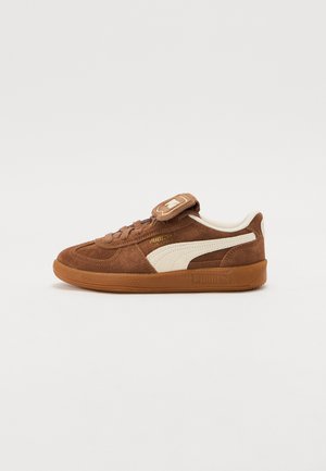 Puma, PALERMO PREMIUM JR UNISEX - Tenisky - haute coffee/frosted ivory/gold coloured