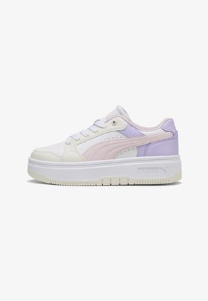 Puma, REBOUND FEMME LOW SNEAKERS - Sneakers basse - warm white-powder pink-light lavender
