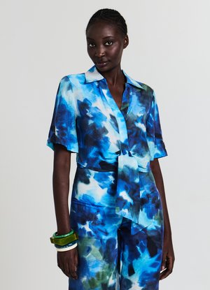 Calliope Camicia - var blu elettrico