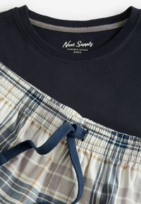 Next 2 PACK  - REGULAR FIT - Pyžamová sada - navy blue grey