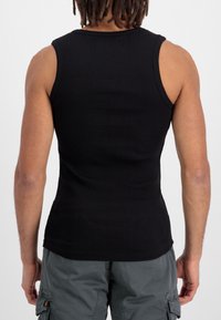 Alpha Industries TANK X-FIT - Top - blakc