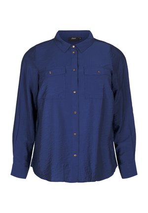 MIT KRAGEN UND BRUSTTASCHEN - Pogājama blūze - naval academy