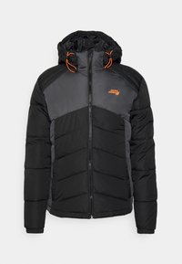 Jack & Jones - JCOBLOCK PUFFER - Ziemas jaka - black Miniatūras attēls 1