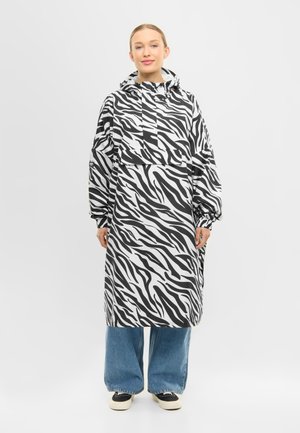 Larkson REGENPONCHO LYKKE - Impermeabile - zebra