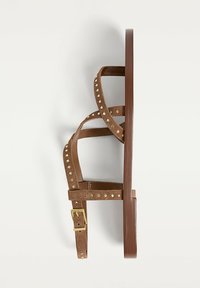 Stradivarius WITH STUDS - Sandaler m/ tåsplit - brown