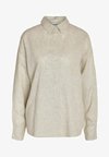 NMLEILANI LOOSE SHIRT - Chemisier - natural
