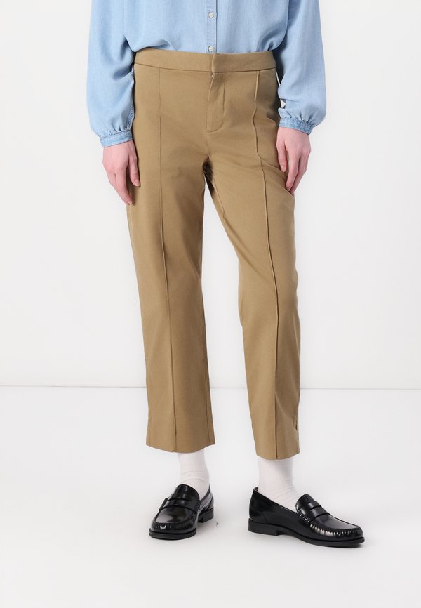 TERESITA - Trousers - medium beige