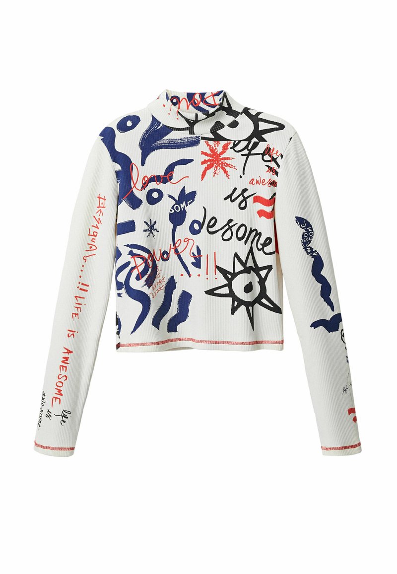 Desigual Longsleeve wit