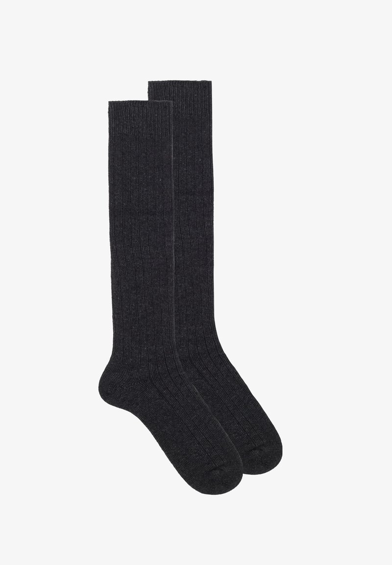 IUMAN Intimissimi Uomo LONG FINE RIB - Socken - grau - charcoal grey