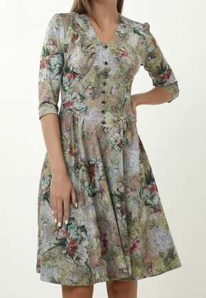 Freizeitkleid - olive
