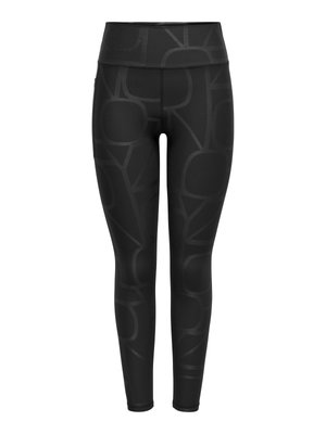 ONLY Play, ONPFONT-2 LOGO HW PCK TIGHTS NOOS - Клин - black