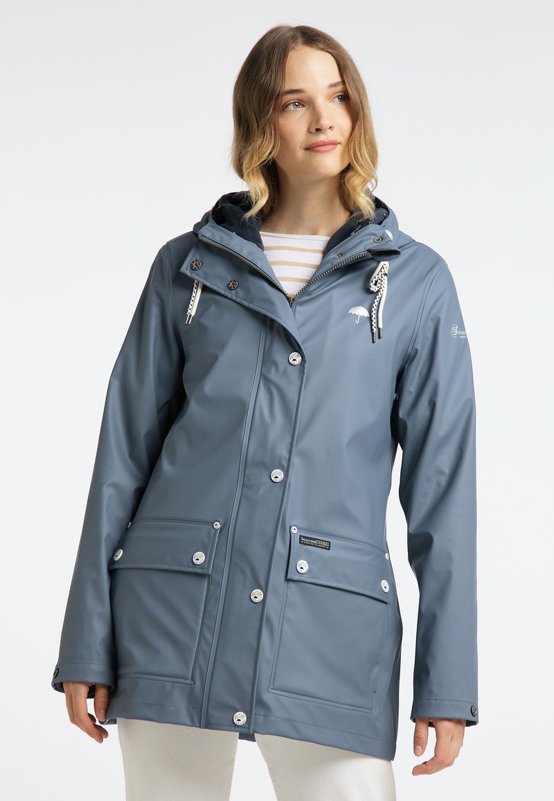 Damen Parkas | Schmuddelwedda 3 IN 1 Parka blaugrau/blau - GC80932 Damen Parkas | Schmuddelwedda 3 IN 1 Parka blaugrau/blau - GC80932