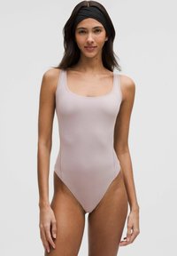 NULU SQUARE-NECK - Débardeur - Mauve Grey